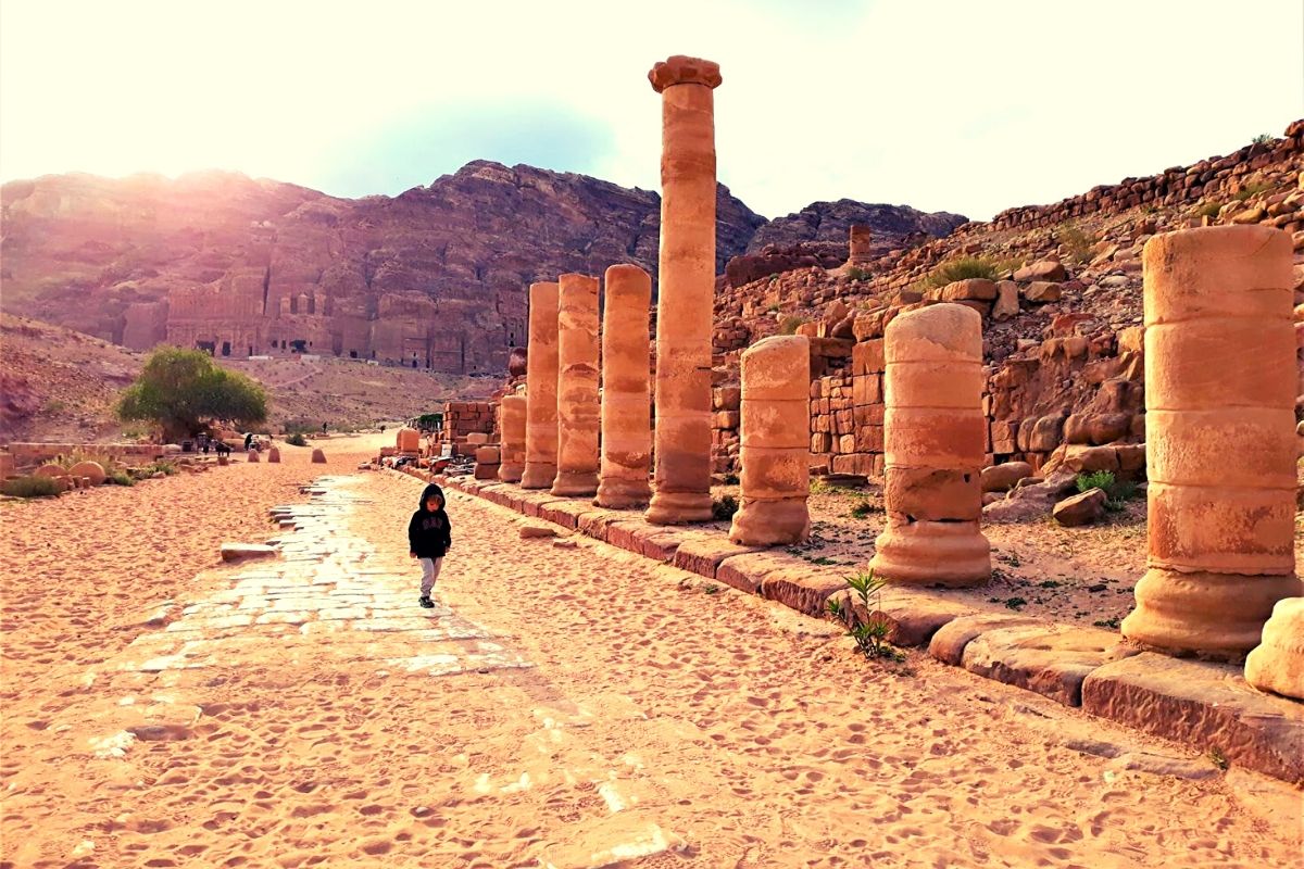 Colonnaded Street Petra