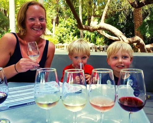 family friendly wine tasting in South Africa