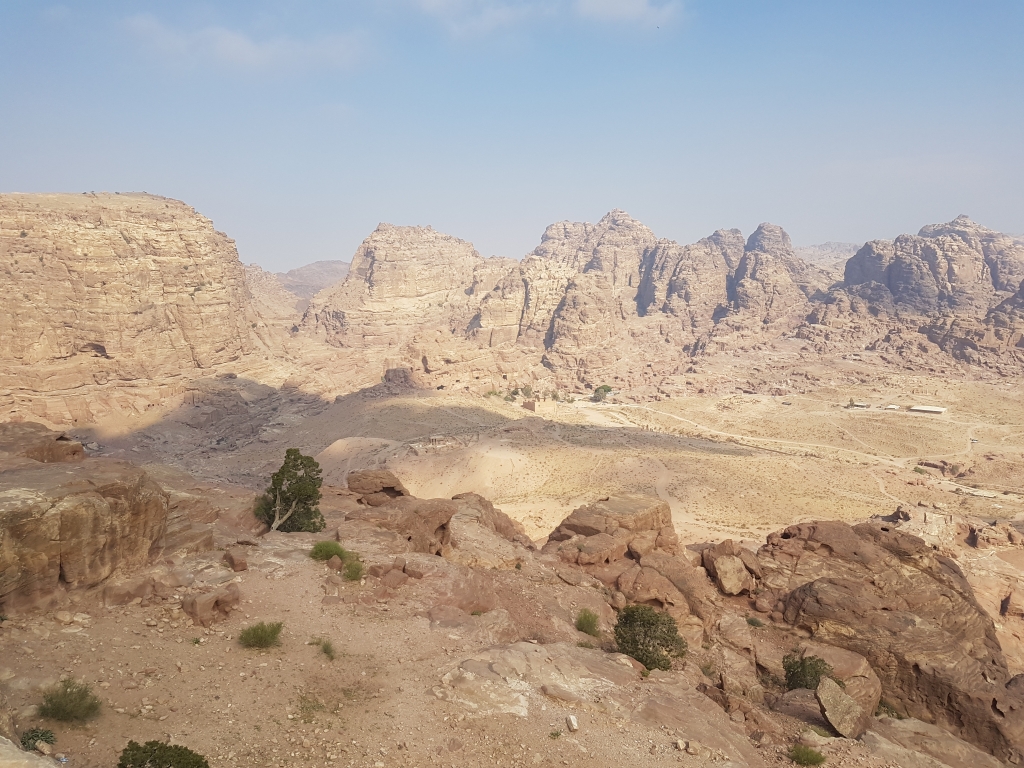 Hiking to the High Place of Sacrifice in Petra, Jordan