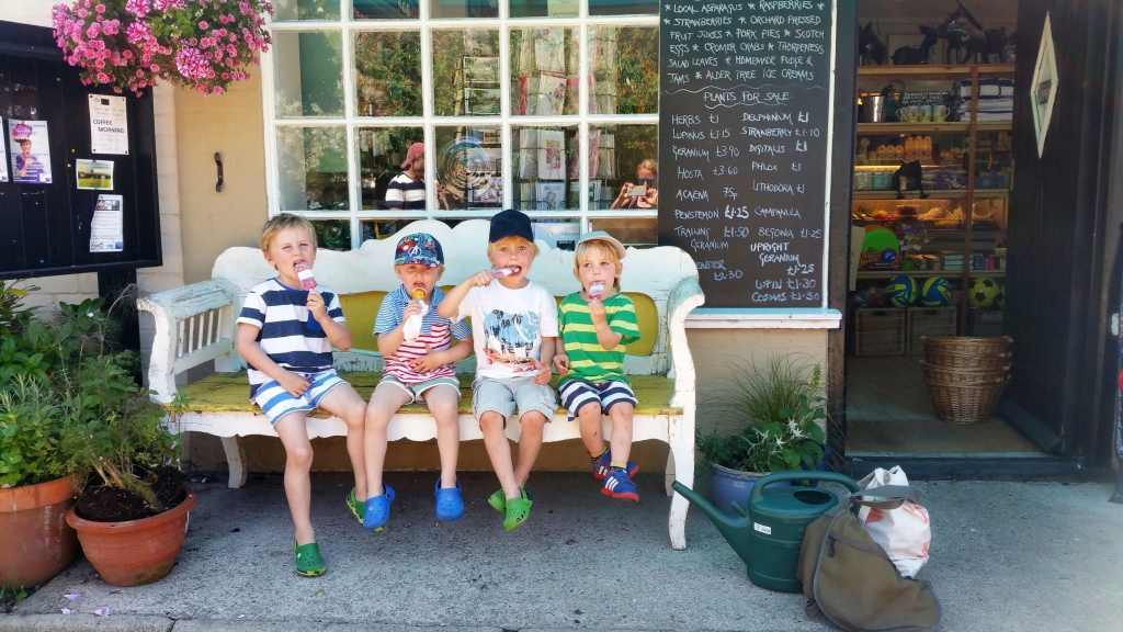 Childhood memories are made of long summer days and ice cream with friends