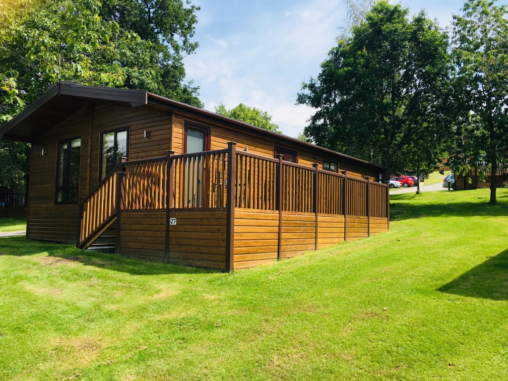 A typical lodge at Sandybrook