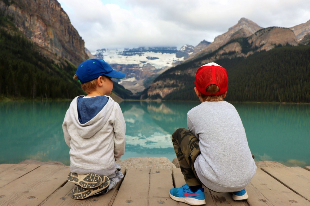 The best things to do in Banff with kids 7 Visiting Lake Louise in Banff with kids