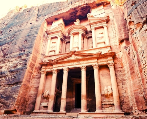 The Treasury in Petra