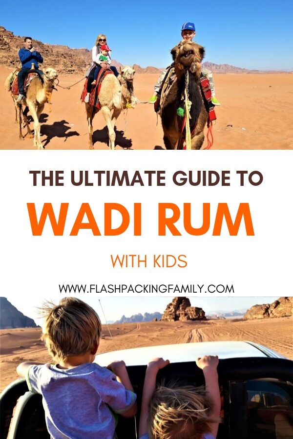 Wadi Rum with kids