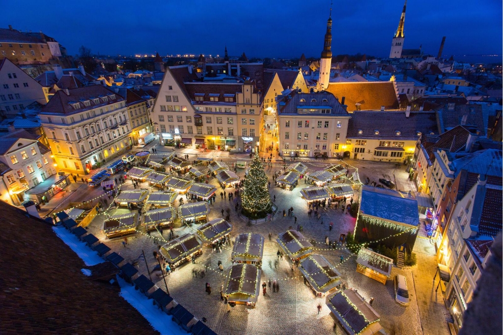 Christmas market in Tallinn