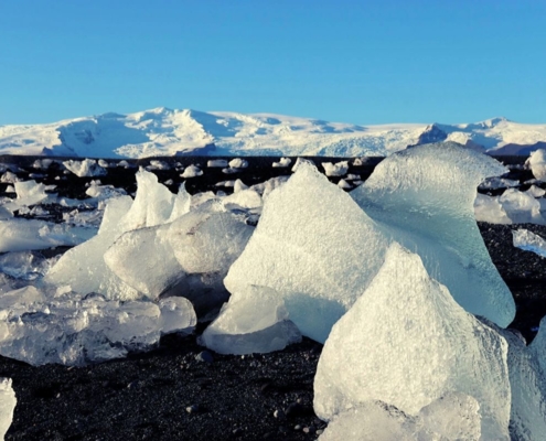 Diamond Beach in Iceland