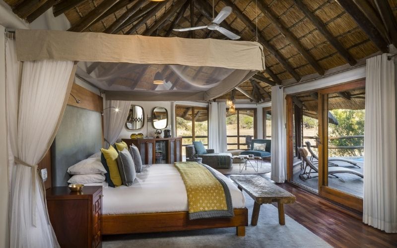 Luxury Suite at Ulusaba Rock Lodge in Sabi Sands Game Reserve.