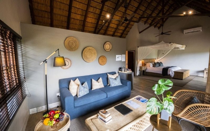 Luxury Suite at the Elephant Plains Game Lodge in Sabi Sands Game Reserve.