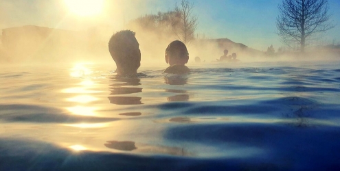 Secret Lagoon hot springs Iceland