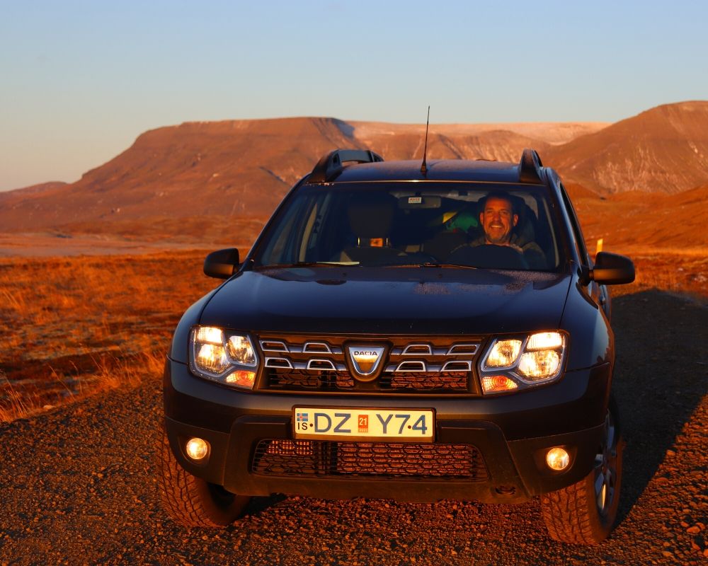 Car rental in Iceland