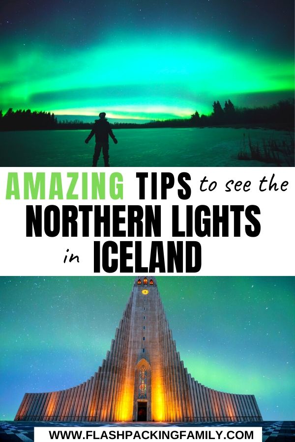 northern lights in Iceland