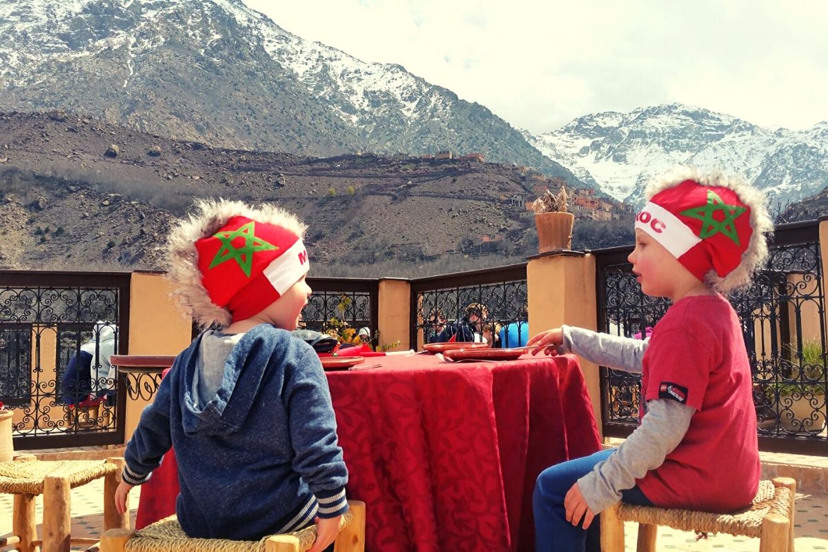 Lunch at Kasbah du Toubkal