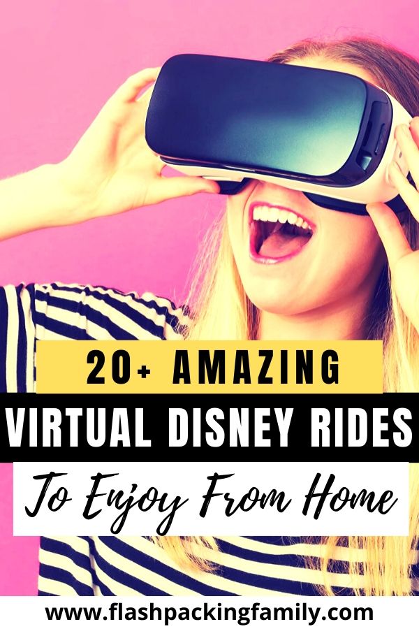 20+ amazing virtual disney rides to Enjoy from Home 