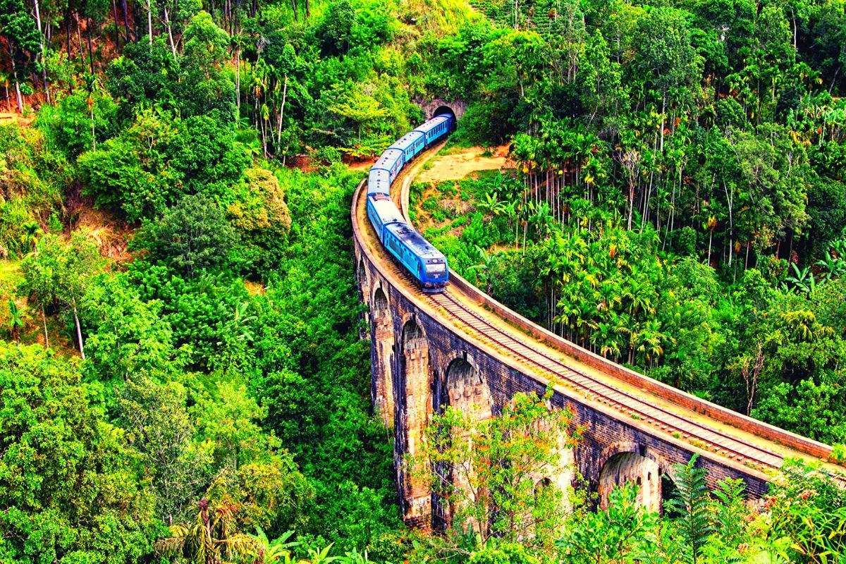 Nine Arch Bridge in Ella Sri Lanka