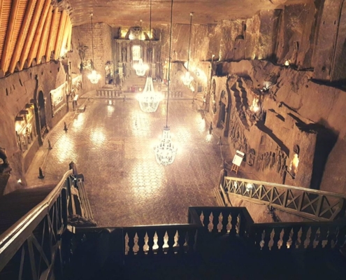 The Chapel in the Wieliczka Salt Mine