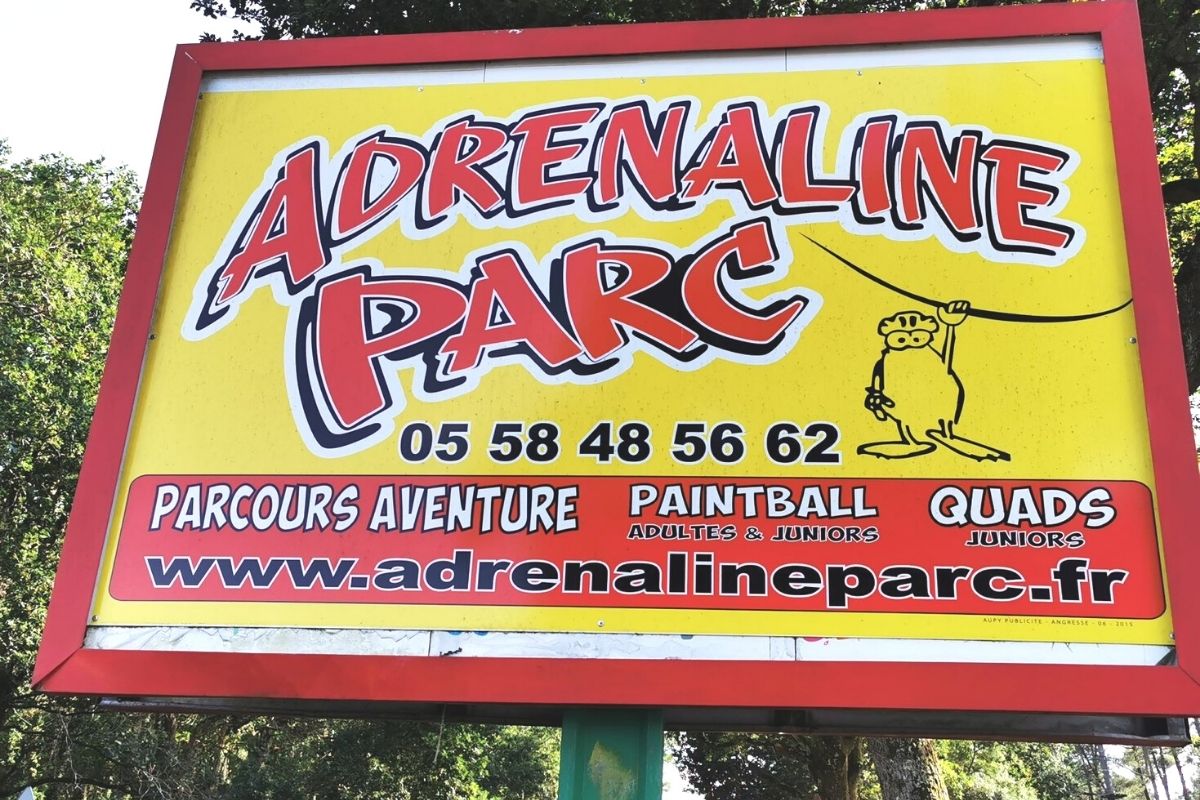 Adrenaline Parc in Moliets