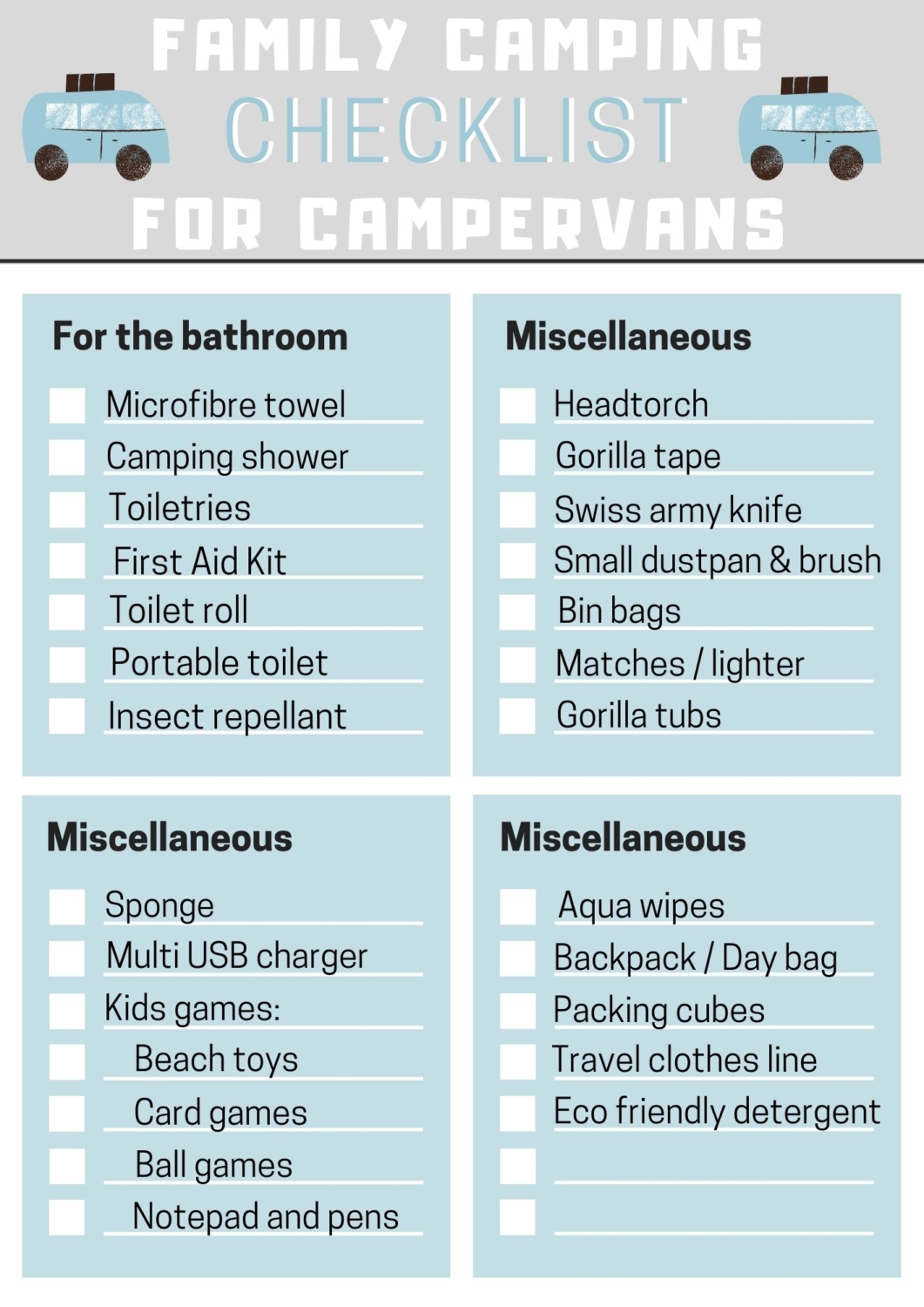 the-ultimate-camping-essentials-list-for-first-time-campervanners