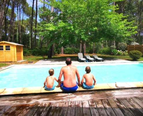 Family holiday at Villas La Clairière aux Chevreuils in Moliets