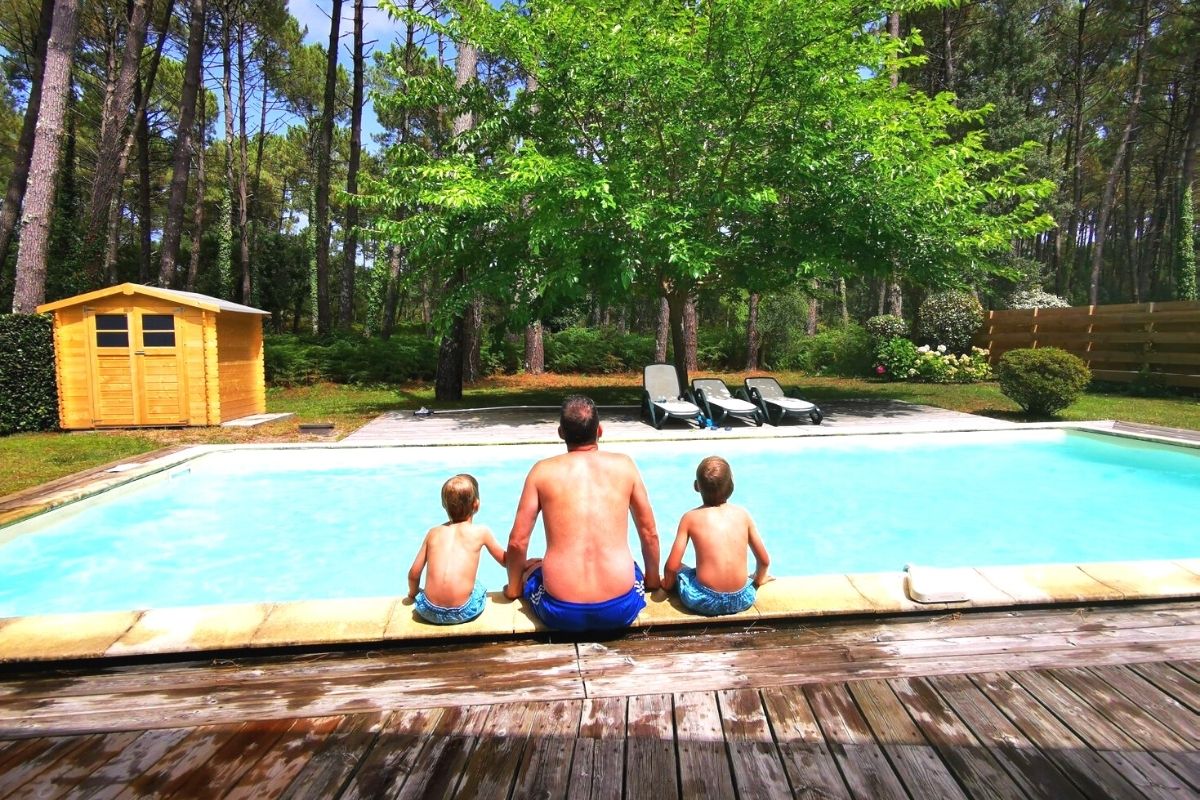 Family holiday at Villas La Clairière aux Chevreuils in Moliets