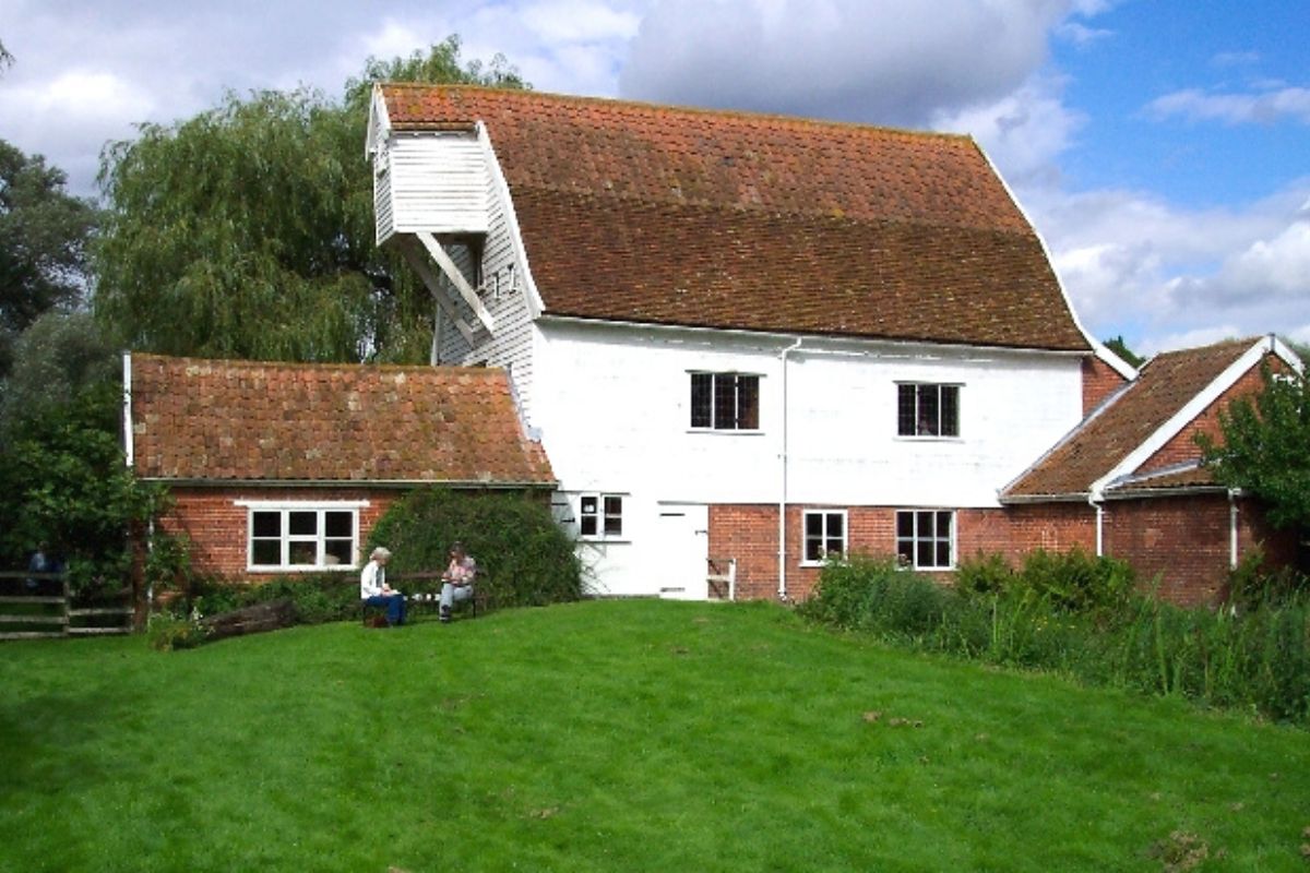 Letheringham Mill Cottages in Suffolk