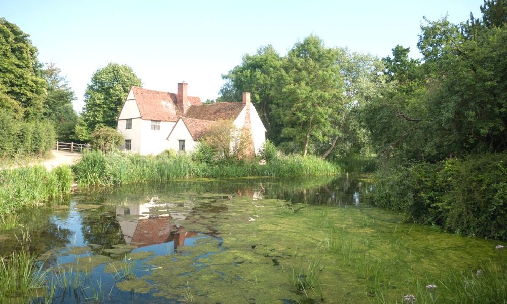 Willy Lott's Cottage from John Constable's painting 'The Hay Wain'