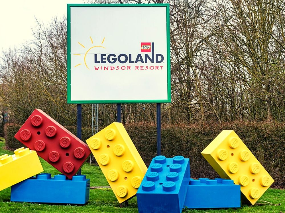 Arriving at Legoland Windsor