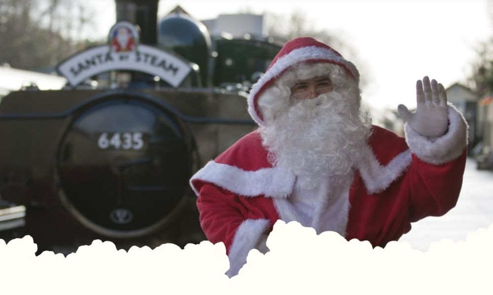 Bodmin and Wenford Railway Santa by Steam
