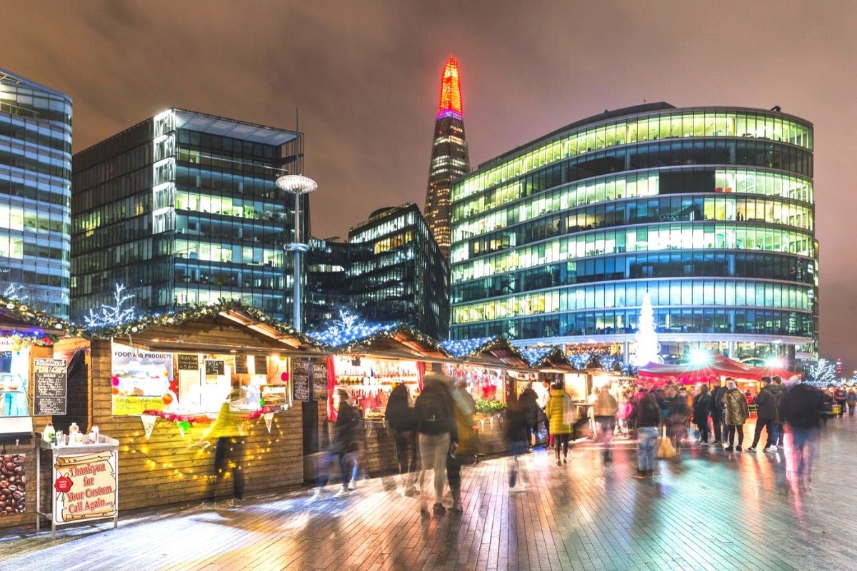 Christmas by the River at London Bridge
