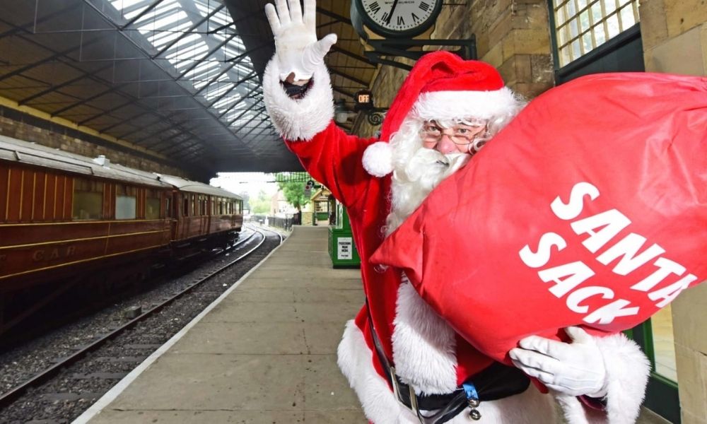 North Yorkshire Moors Railway Santa Train