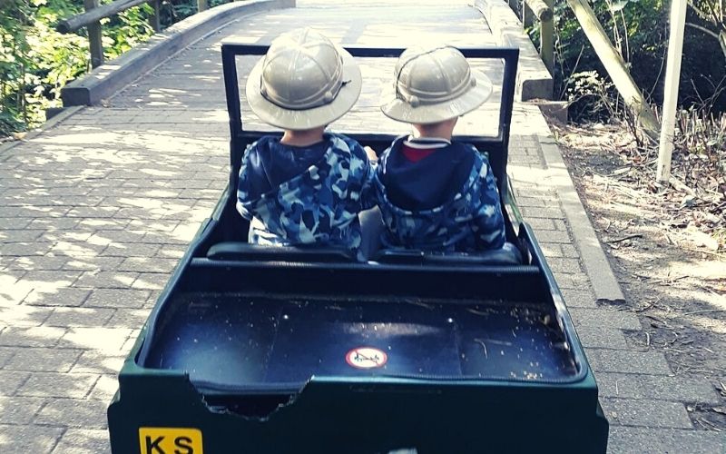 Off road explorers at Center Parcs