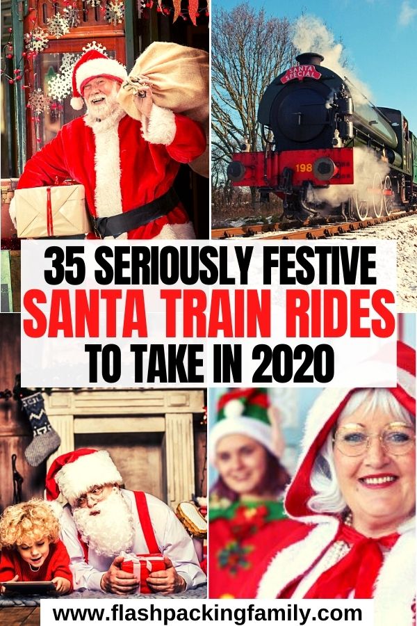 35 Seriously Festive Santa Train Rides to Try in 2020