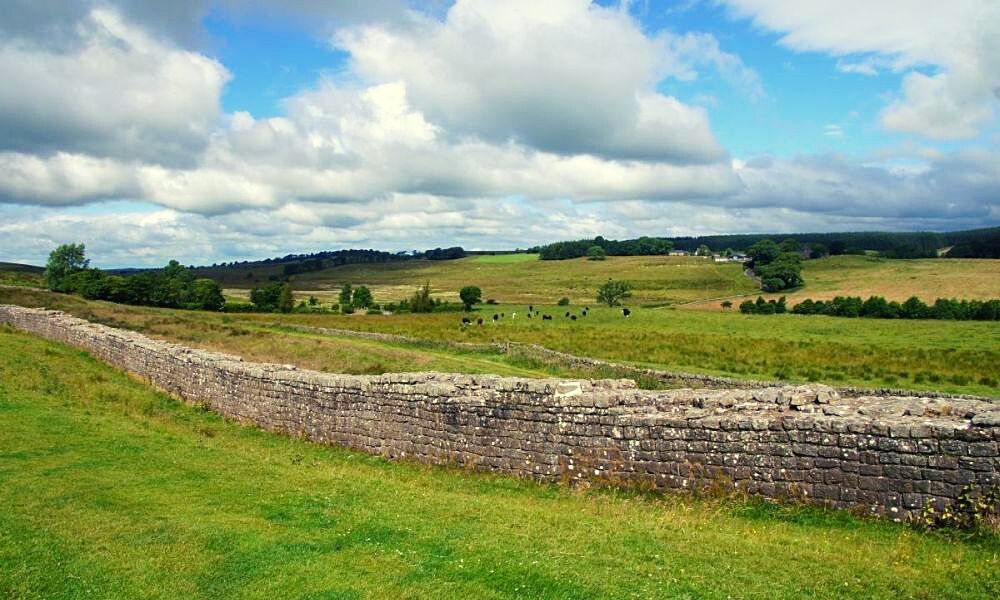Hadrian's Wall in Northumberland