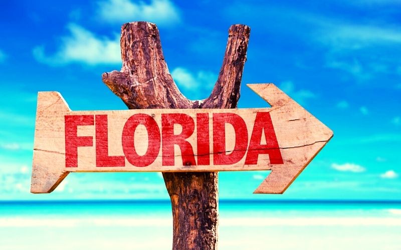 Best Places to Visit in Florida this way sign