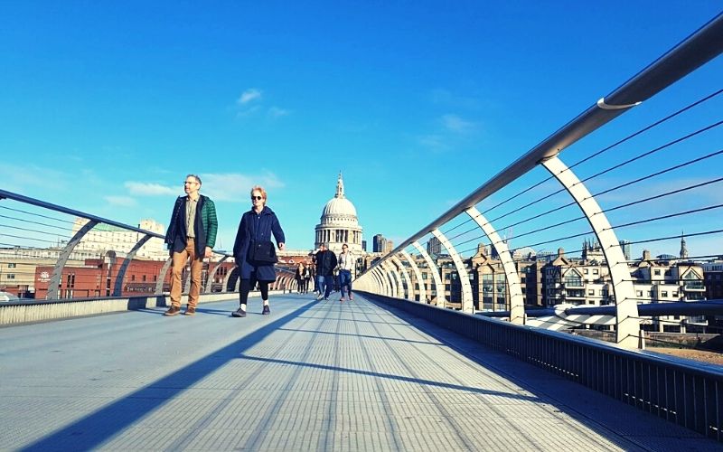Millenium Bridge in London