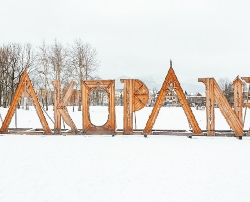 Zakopane sign