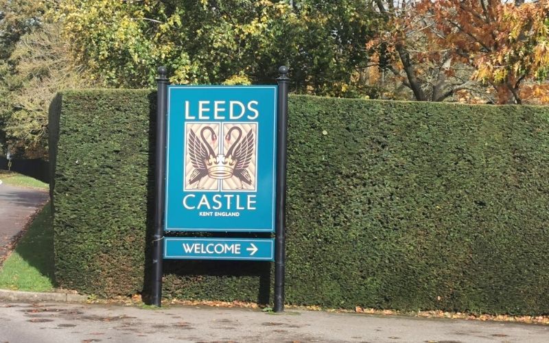 Leeds Castle entrance