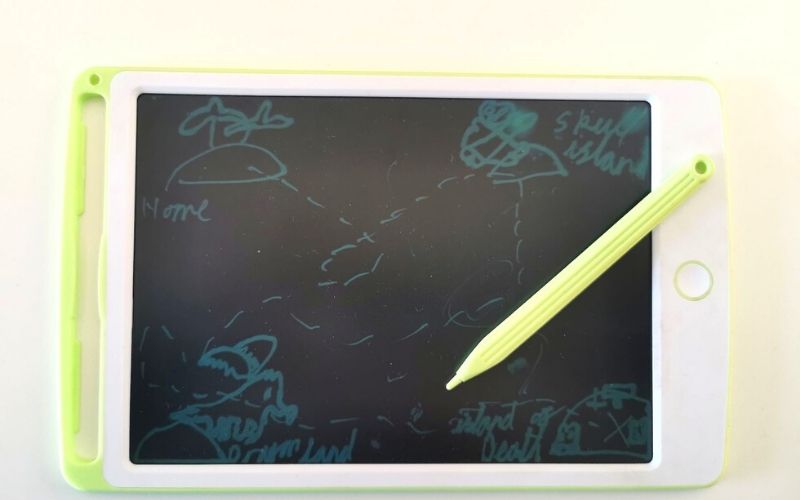 LCD writing tablet for kids.