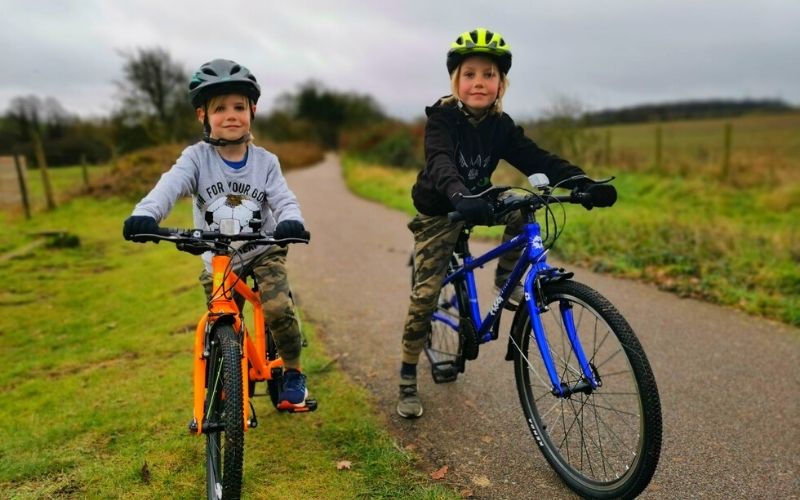 Luton to Wheathampstead cycle track.