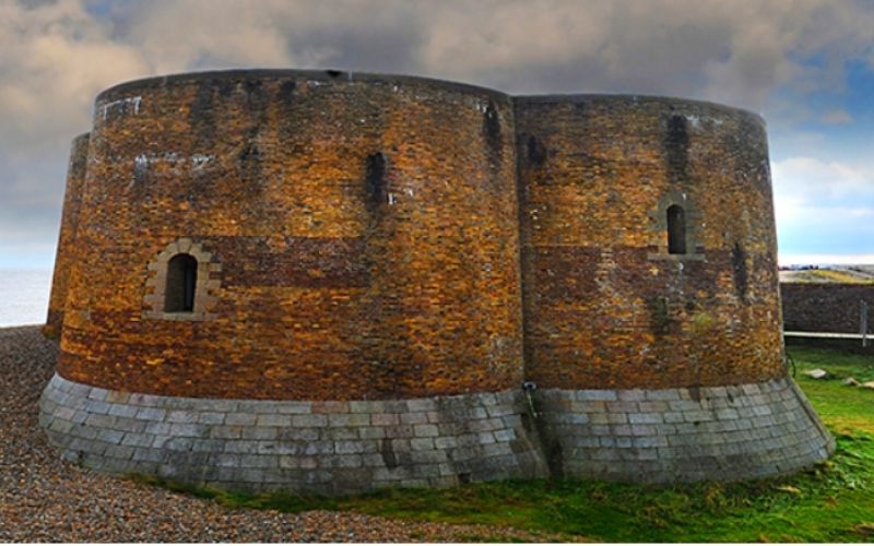 The Martello Tower in Aldeburgh.