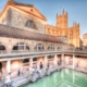 The Roman Baths in Bath.