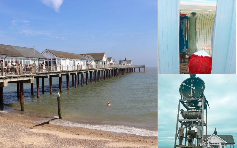 Visiting Southwold Pier.