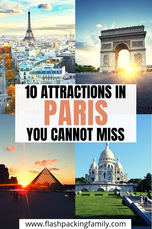 10 Paris Tourist Attractions You Cannot Miss