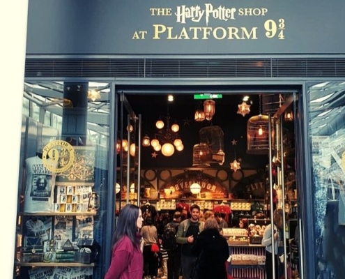 Find Harry Potter gifts in the Harry Potter shop in London