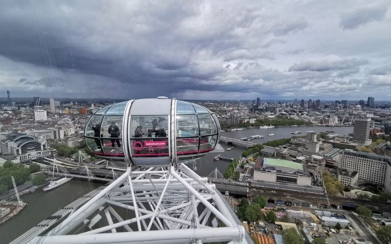 london eye view 360