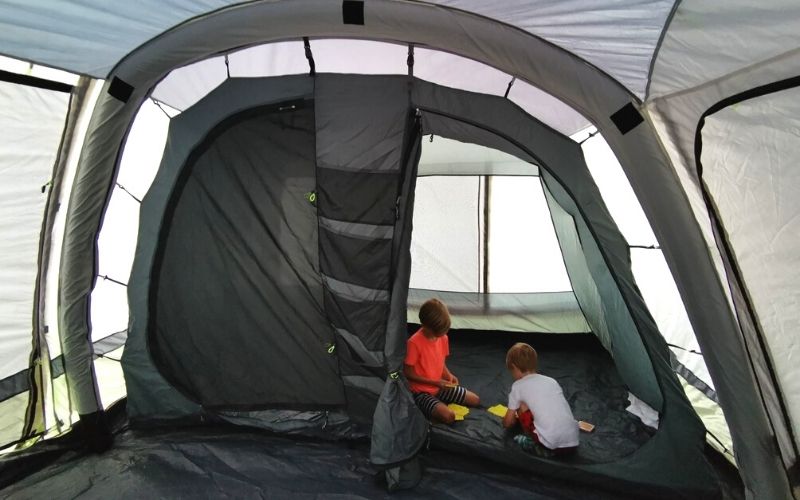 Detachable inner compartment of the Olpro Cocoon Breeze Awning.