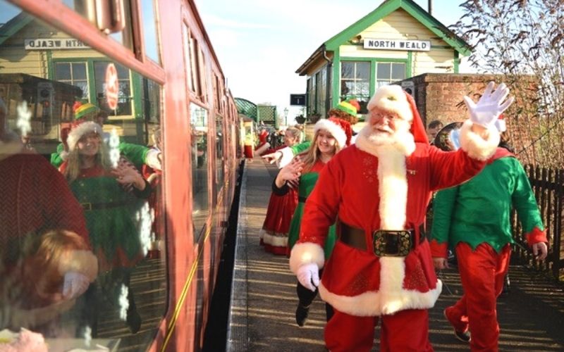 Epping and Ongar Santa Train Ride is one of the best Christmas events in Essex