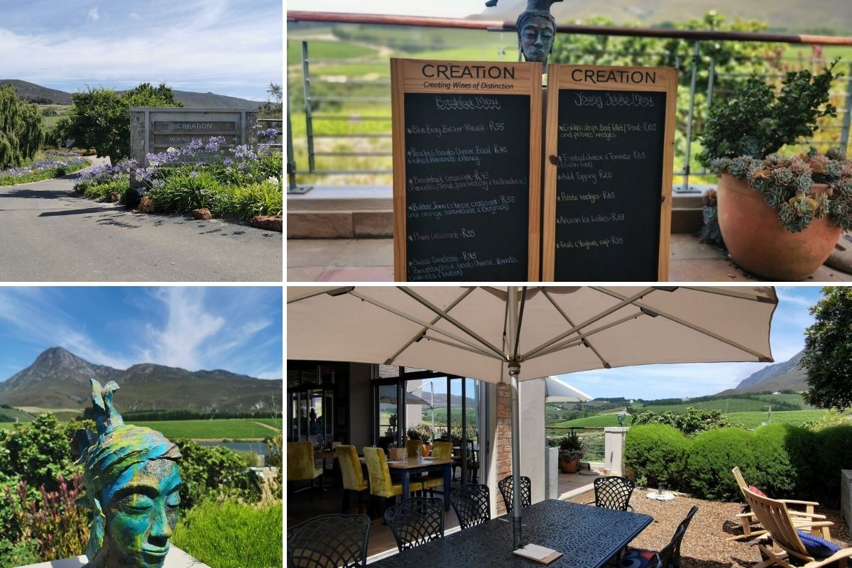 Creation Wines in the Hemel-en-Aarde Valley in Hermanus.