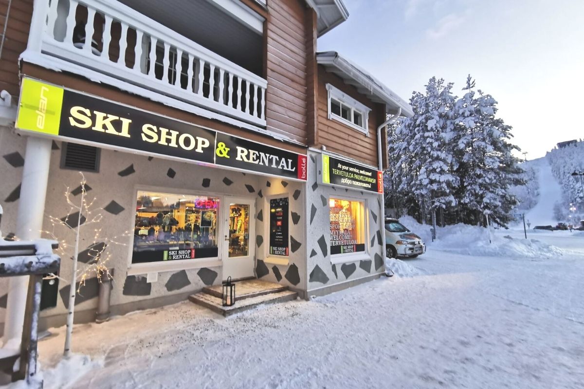 Elan Ski Shop & Rental in Levi Finland.