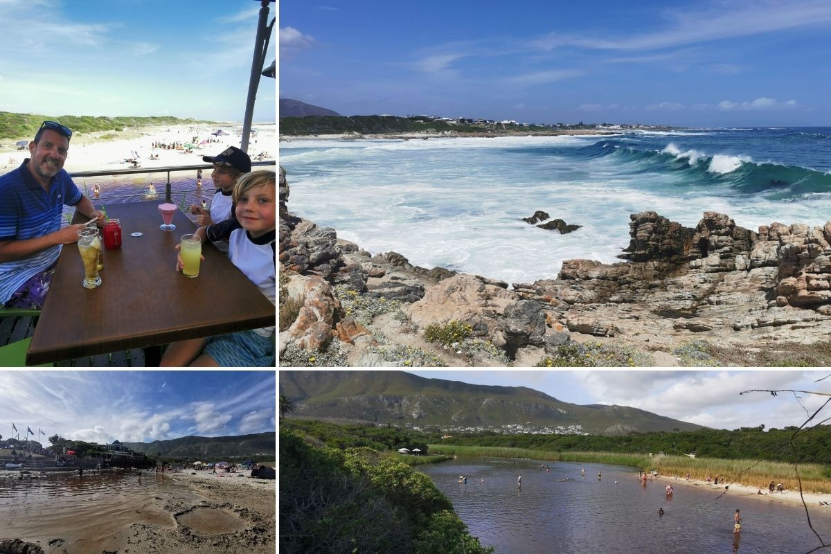 Onrus Beach in Hermanus.