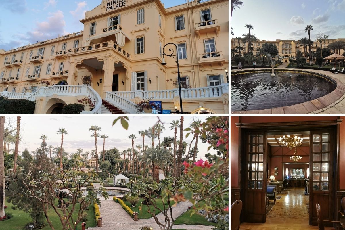 Photos of the Winter Palace in Luxor.